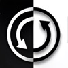 Black White Chat icon