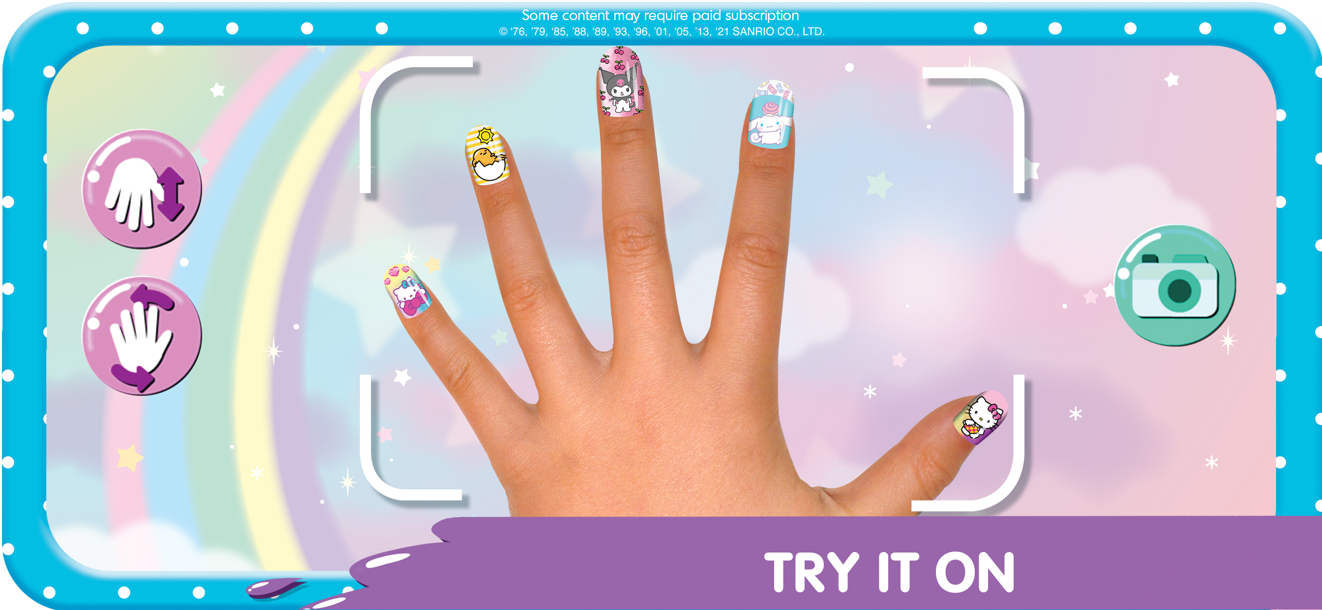 Hello Kitty Nail Salon