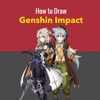 How to Draw Genshin Impact icon