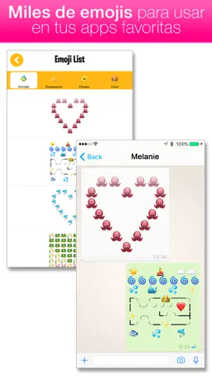 Captura de pantalla de Emoji - Keyboard en iPhone 4