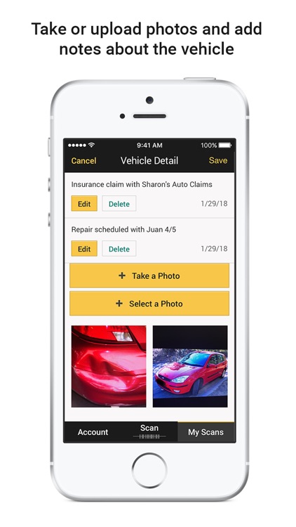 FLEET Vehicle Barcode Scanner