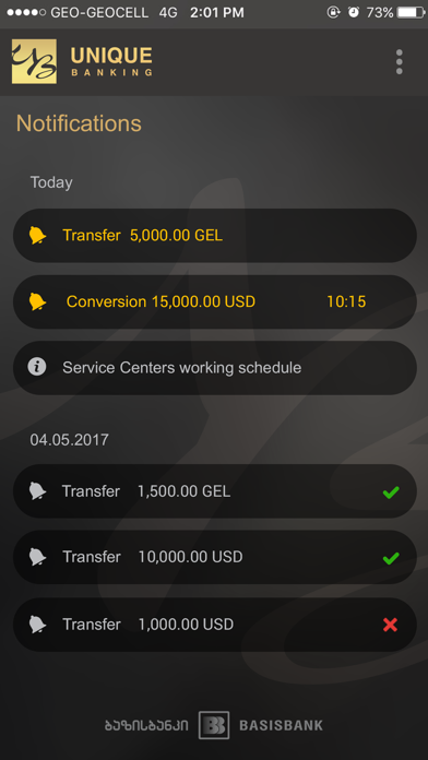 BB Unique Banking Screenshot 2 of 3