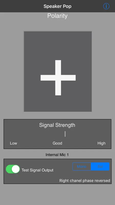 Speaker Polarity screenshot 1 of 1