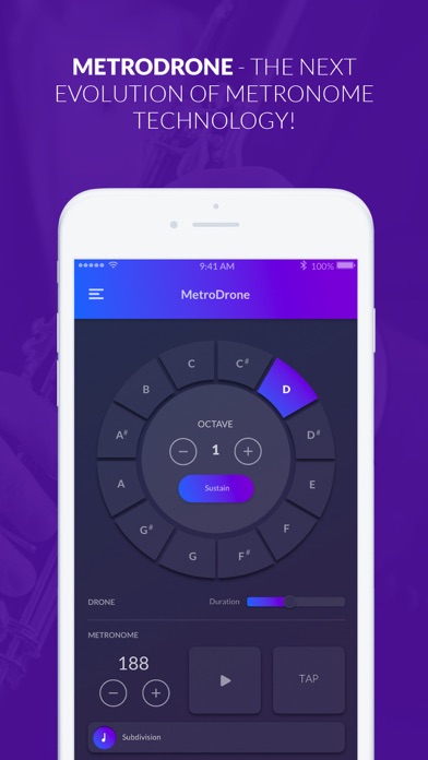 Modacity: Pro Music Practice iPhone screenshot 8 - Music app