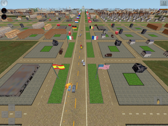 Mad Road 3D Lite - Car game iPad screenshot