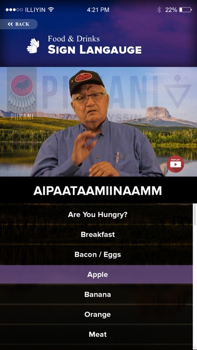 Piikani Paitapiiyssin iPhone screenshot 5 - Education app