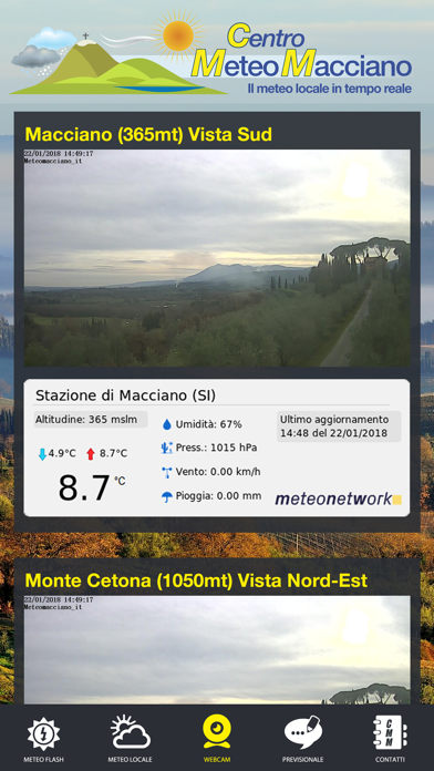 Centro Meteo Macciano Screenshot
