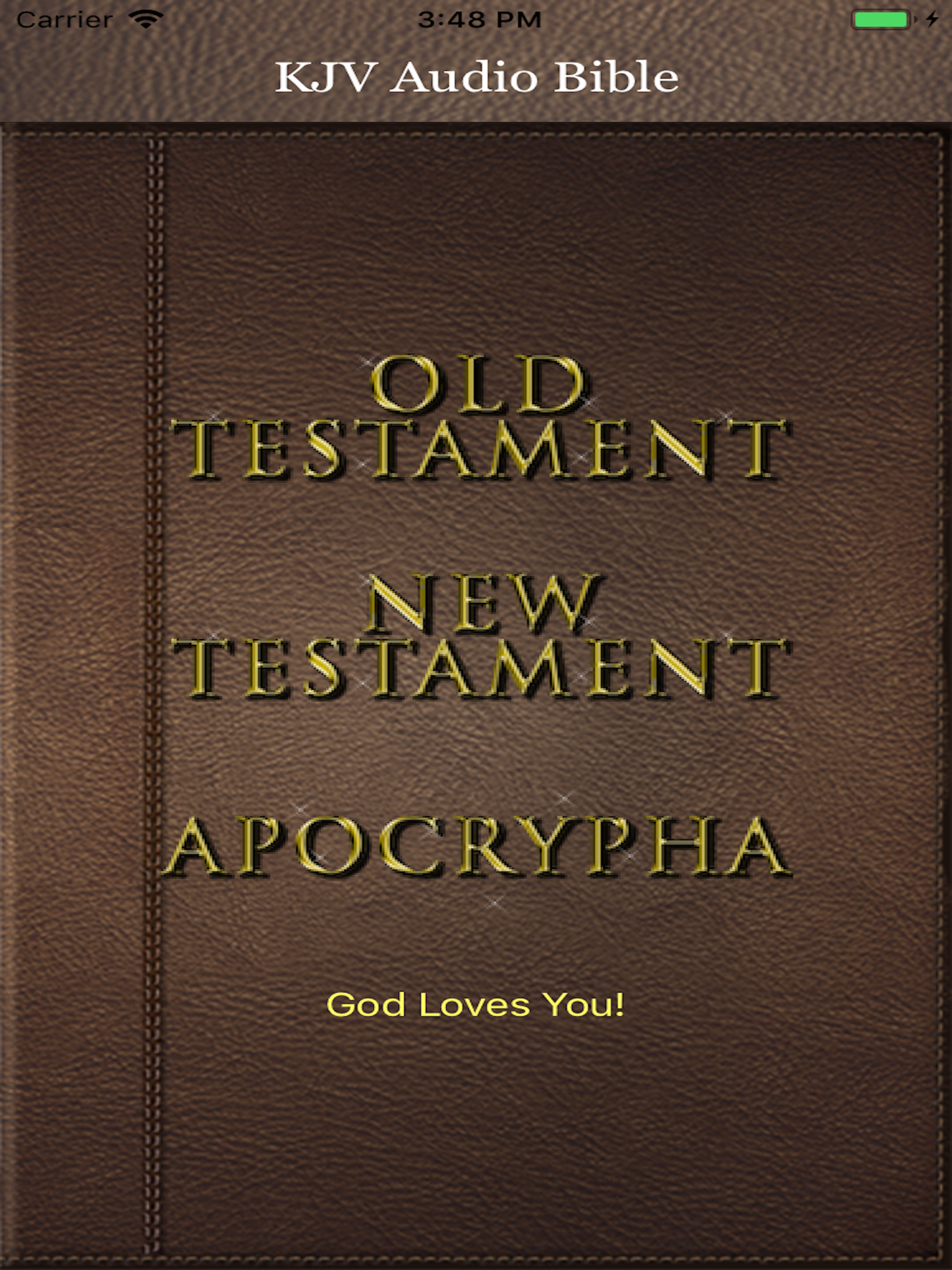 KJV Bible Audio screenshot 5