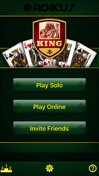 King Online trick taking game Screenshot