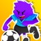 Play soccer, dribble past your opponents and shoot for a goal