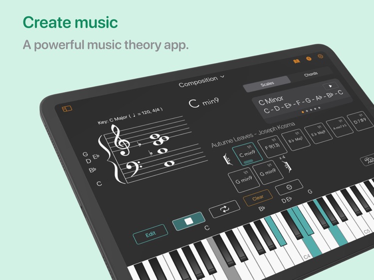 Chordio: compose & learn music