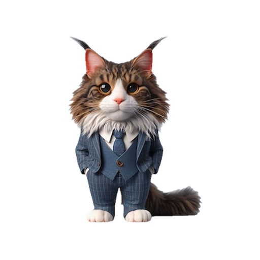Well-Dressed Maine Coon