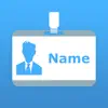 Name Badge contact information