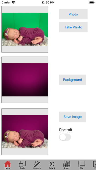 Green Screen Baby Studio screenshot 1