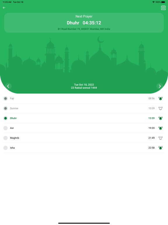 Screenshot #5 pour Muslim Prayer Times - Ramadan