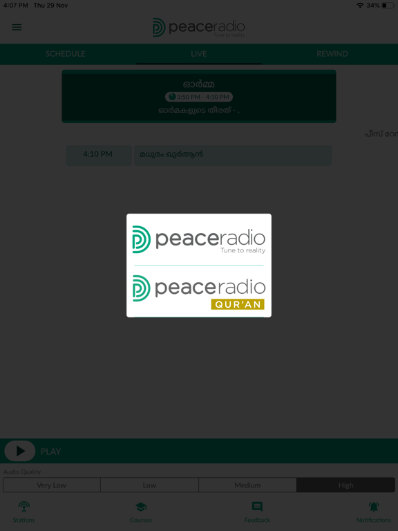 Screenshot #4 pour Peace Radio - Tune to reality