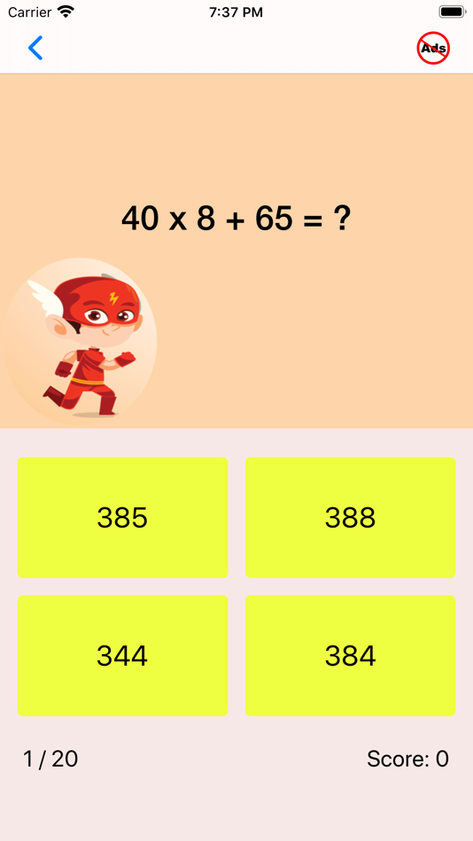 #9. Third Grade Math Quiz (iOS) Podle: Kalin M
