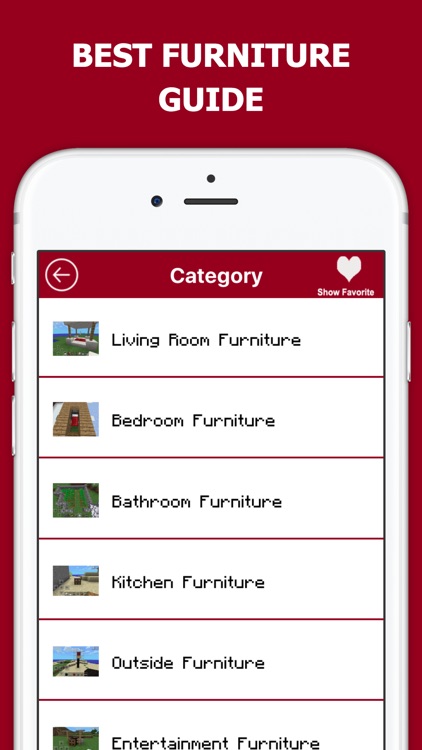 Furniture Guide for Minecraft!