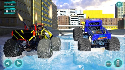 Monster Truck Games 4x4 wheels Screenshot