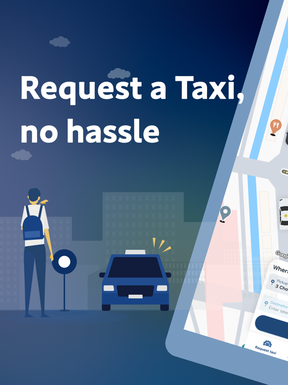 Screenshot #4 pour GO / Taxi app for Japan