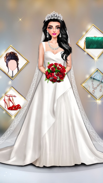 Wedding Dress Up Makeup Salon Screenshot