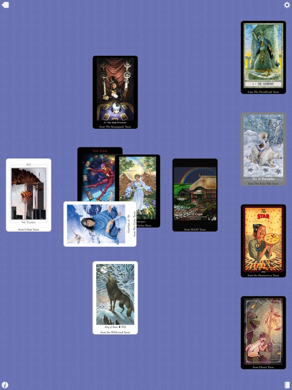 Fool’s Dog Tarot & Divination iPad screenshot 5 - Entertainment app