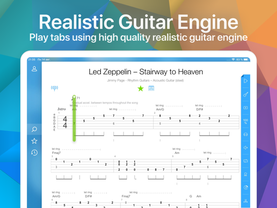 Songsterr Tabs & Chords iPad app afbeelding 4