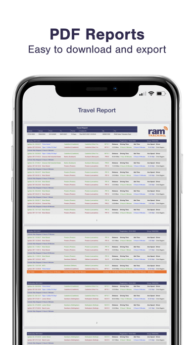 RAM Tracking iPhone screenshot 8 - Business app