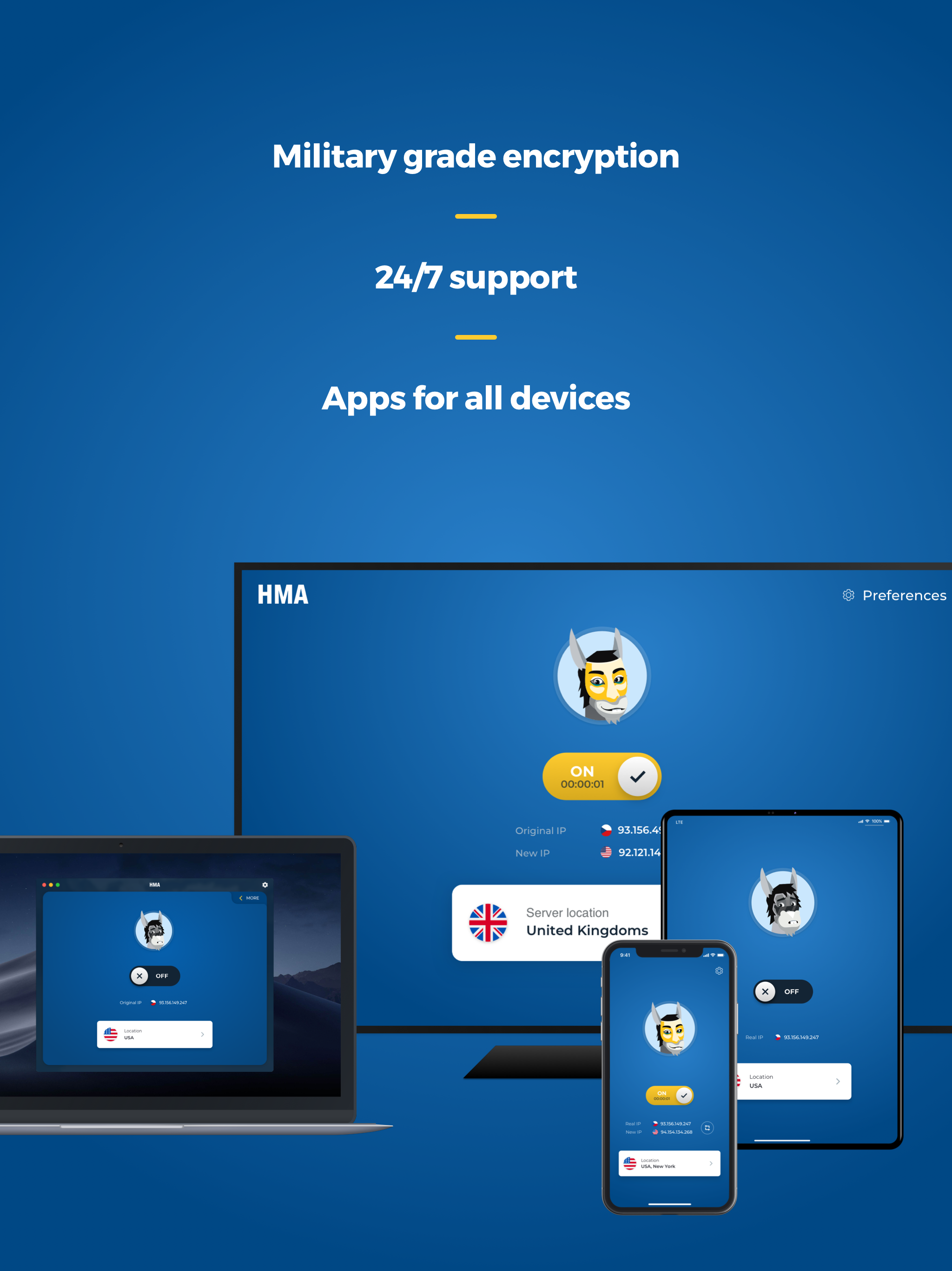 HMA Hotspot VPN & Proxy