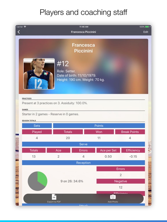 Assistant Coach Volleyball iPad screenshot 4 - Sports app