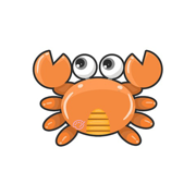crab painting share