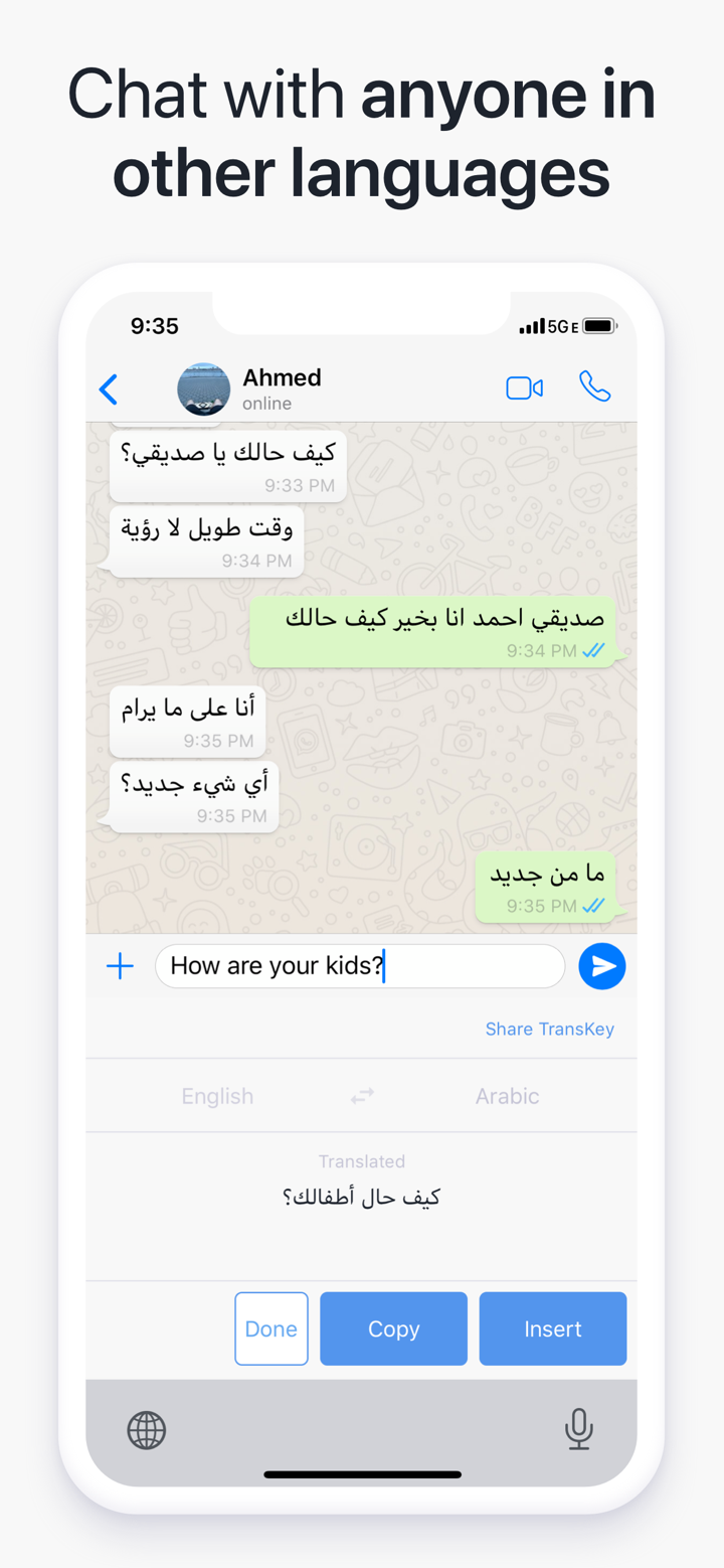 TransKey: Text Translator Chat screenshot 4