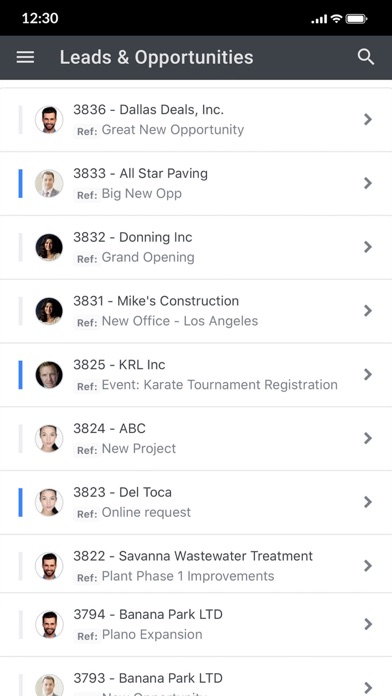 Mothernode CRM iPhone screenshot 6 - Business app