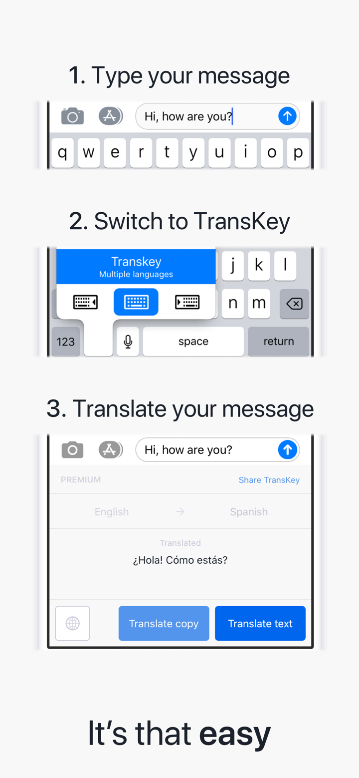 TransKey: Text Translator Chat screenshot 8