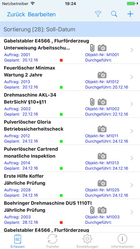 Prüfungen im Arbeitsschutz screenshot 1 of 5