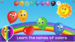 Kids Balloon Pop Language Game screenshot