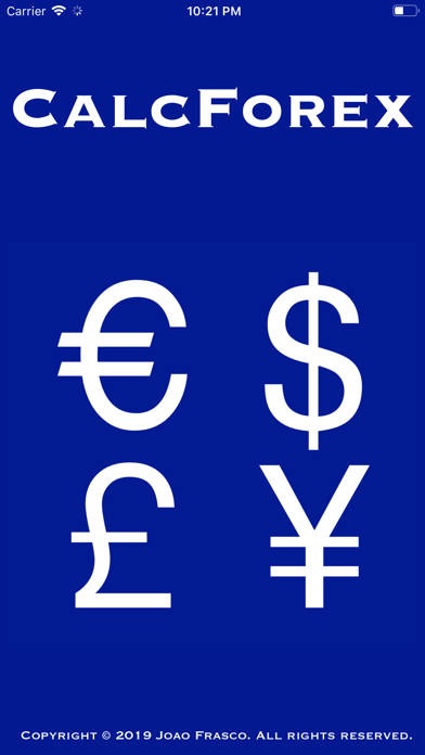 Screenshot #1 pour CalcForex