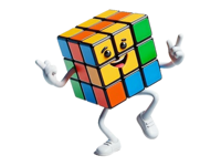 Dancing Cube Stickers