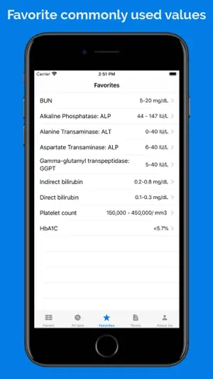 Lab Values Pro: Lab reference screenshot 2