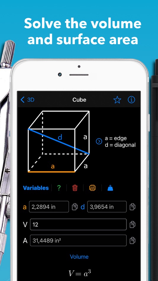 #4. Geometry solver and calculator (iOS) بواسطة: Rudolf Halmi