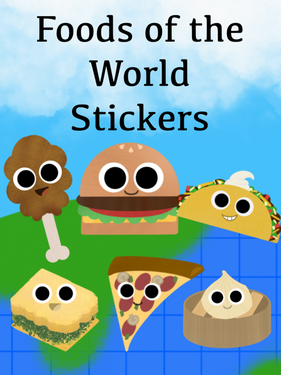 Screenshot #4 pour Foods of the World Stickers