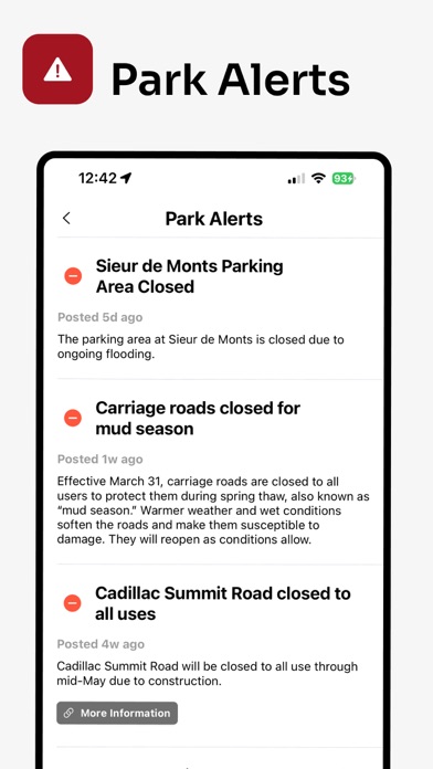 Parkwolf: National Park App Screenshot