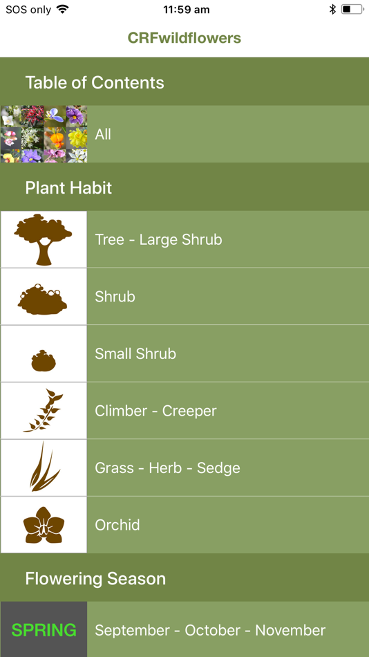 #1. CRFwildflowers (iOS) 由: Northern Agricultural Catchments Council Inc.