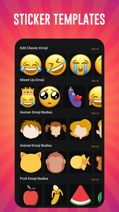 Sticker Maker + GIF Stickers Screenshot