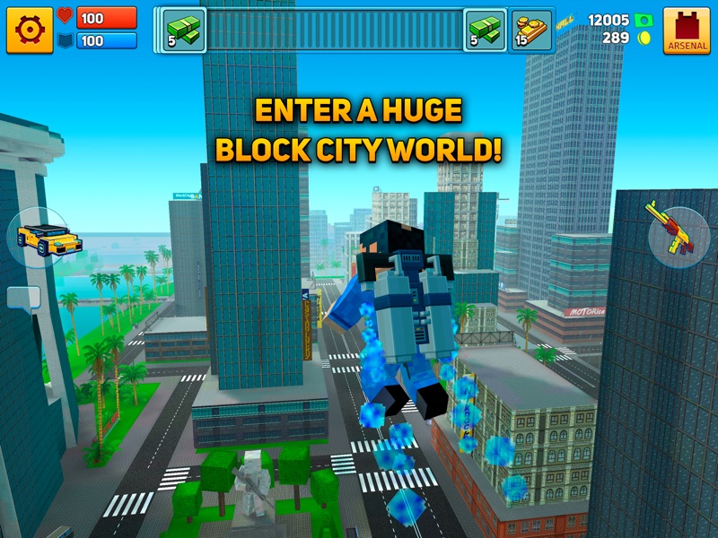 Block City Wars: Mafia Town screenshot 8