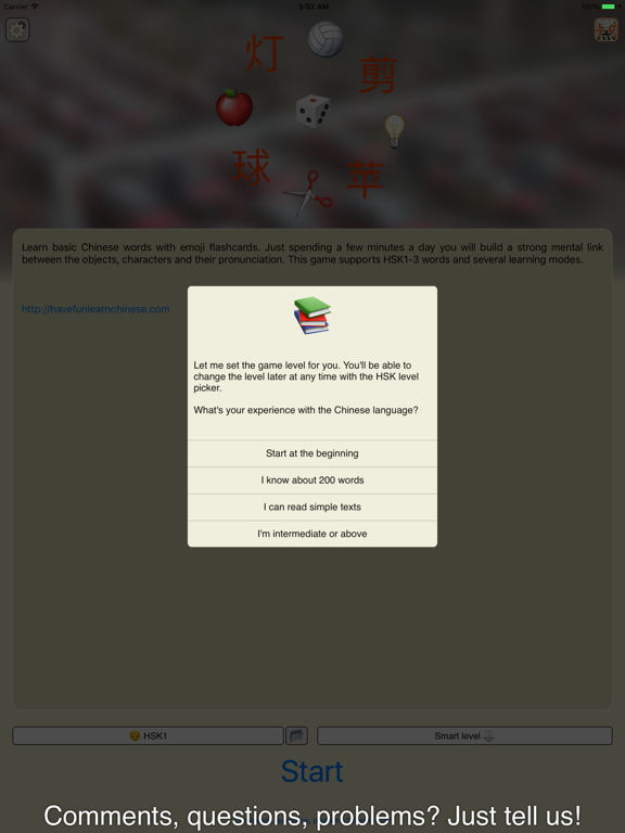 Emojis - flashcard game iPad screenshot 4 - Education app