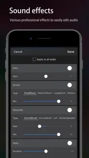 audio editor - music editor iphone images 2