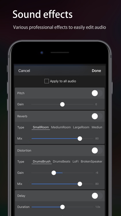 Audio Editor - Music editor