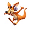 Jumping Kangaroo Stickers icon