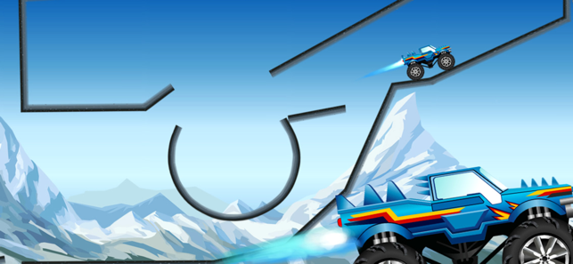 Monster Stunts - Ninja Hop Screenshot